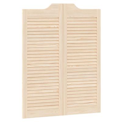Swing Doors 100 X 40 Cm Solid Pine Wood Natural