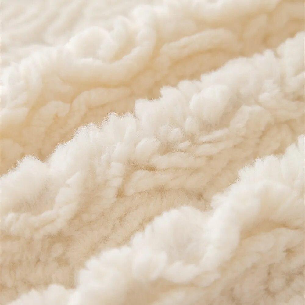 Modern Simple Solid Sofa Throw Cover Non Slip Sofa Towel Nordic Dust Protection Sofa Mat Blanket