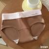 Slip da Bambina in Puro Cotone Antibatterico 10A, Cavallo Esteso, Elastico in Vita a Contrasto, Vita Media, Comodi e Delicati sulla Pelle