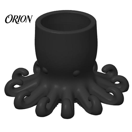 Ocean Style Decor 3D Printed Pen Holder, Octopus Shape Pencil Cup, Cute Paintbrush Holder Animal Desktop Organizer for Home Office Accessory