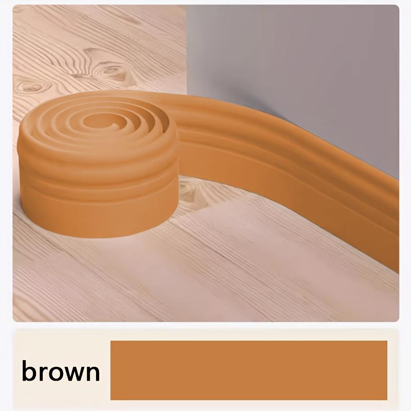 

3M/Рулон NBR Бордюрная Линия Наклейка на Стену Самоклеящаяся Линия Талии Плинтус для Домашнего Декора Противоударный 6cm/3m*2.36in/118.11in коричневый