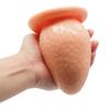 MoDi Plugue anal grande de morangos macios, plugue anal vaginal, bola expansora de próstata e ânus, brinquedos sexuais anais eróticos para mulheres e homens