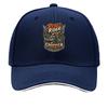 Vintage Rebel Chopper Rider Emblem Sandwich Baseball Cap Sun Cap Outdoor Workouts Hat