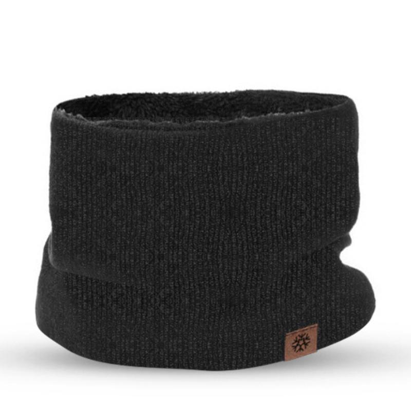 Adult unisex hat bib gloves 3pcs/1set knitted brushed touch screen gloves Outdoor warm set