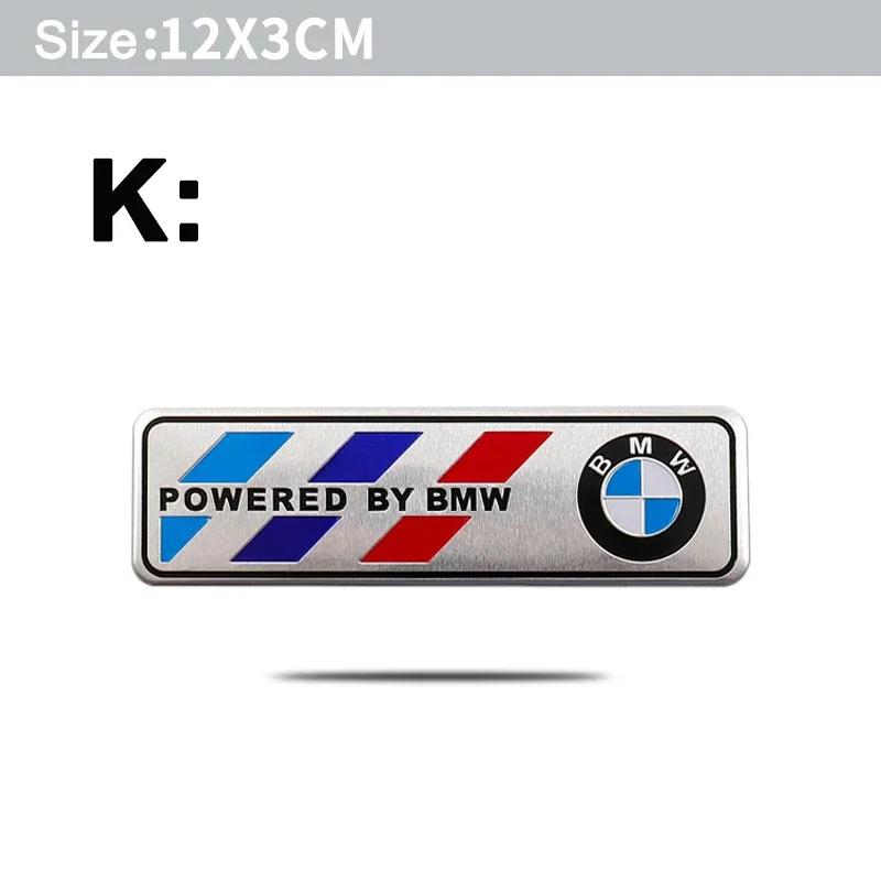 Car Styling Emblem Aluminum Alloy Car Fender Trunk Badge Stickers For BMW Performance E46 E60 E90 E39 E36 X3 X5 X1 X4 X6 X7 E28