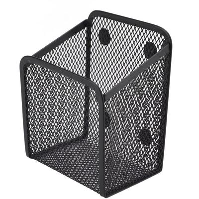 Large Capacity Magnetic Storage Box Strong Magnets Mesh Magnetic Pencil Holder Makeup Brush Container Wear-resistant