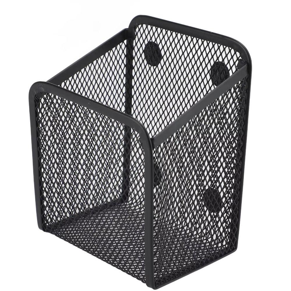 Large Capacity Magnetic Pencil Holder Strong Magnets Magnetic Storage Basket Refrigerator