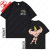 Johnny Bravo Fitness Graphic Shirt Retro Unisex Cotton Funny Teeshirt Casual Wear Birthday Present 80s 90s Hipster Adult Tops