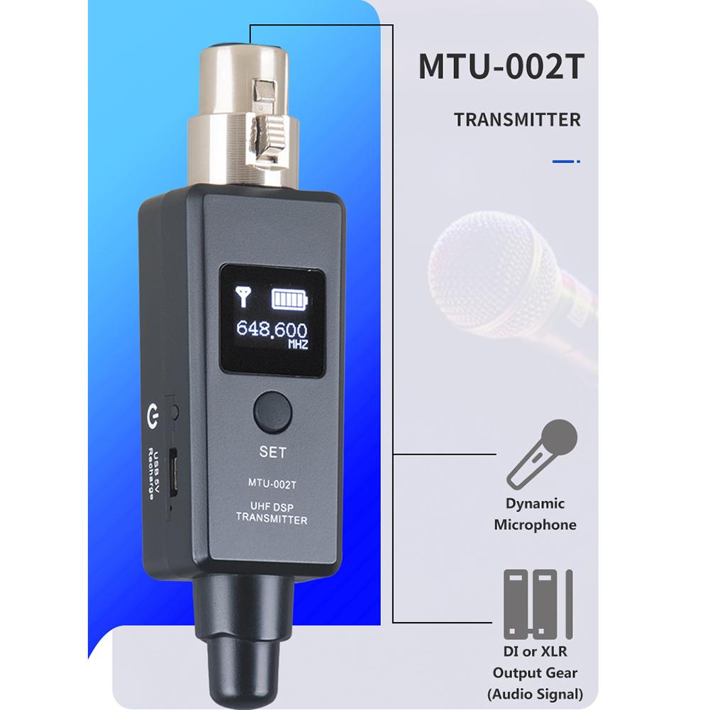 

1 пара каналов Mikrofonsystem UHF DSP Sender Empfänger für dynamisches Mikrof