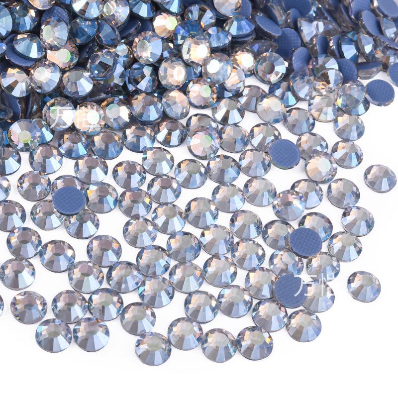 Imitation Glass Hot Diamond Rhinestone, Hot Melt Adhesive Bottom Protein Porcelain White Diy Crystal Beauty Clothing Accessories