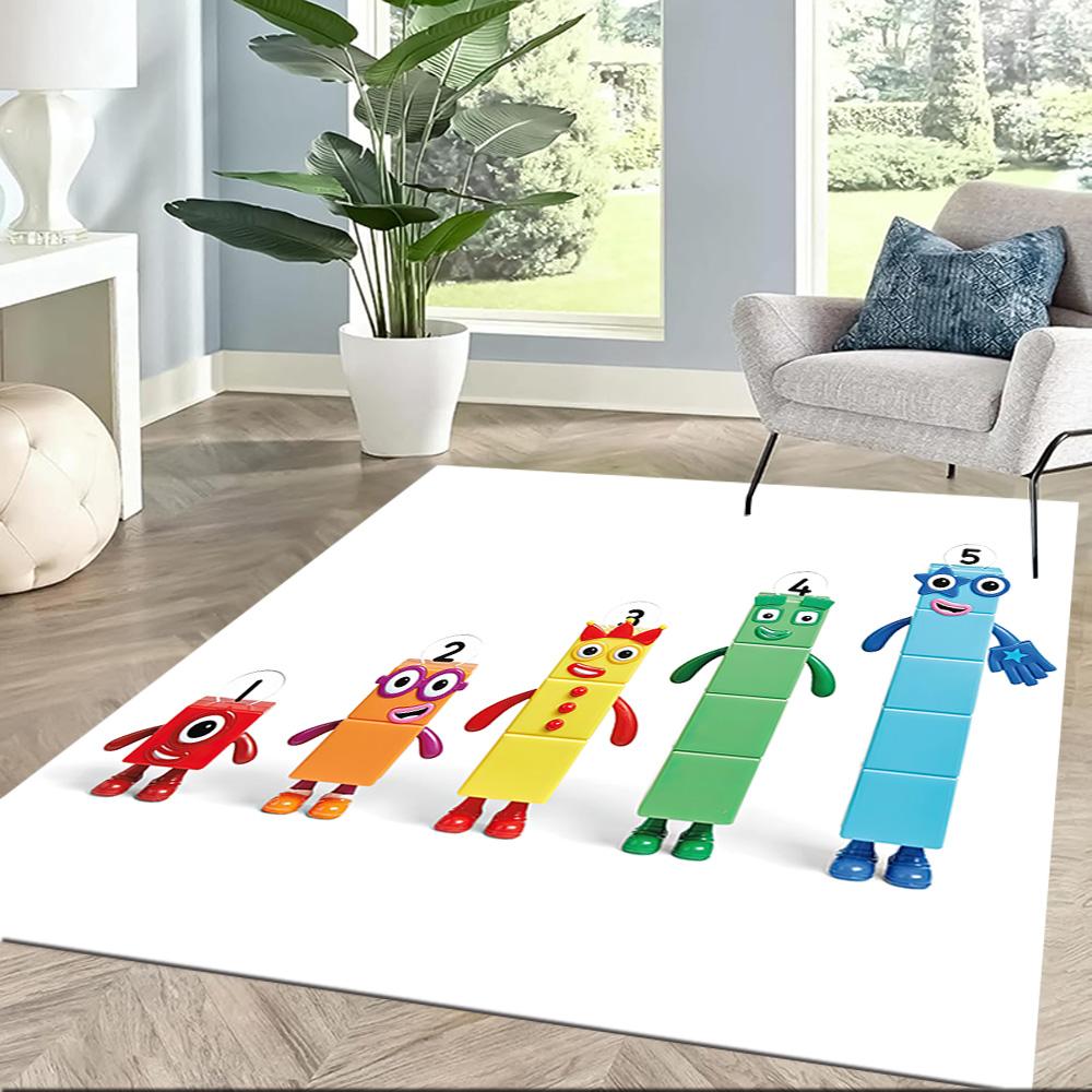Numberblocks Carpet Perfect For Decorate Room Living Rooms Balcony Study Room Antislip Carpet Office Home Decor Birthdaychristmas Gift