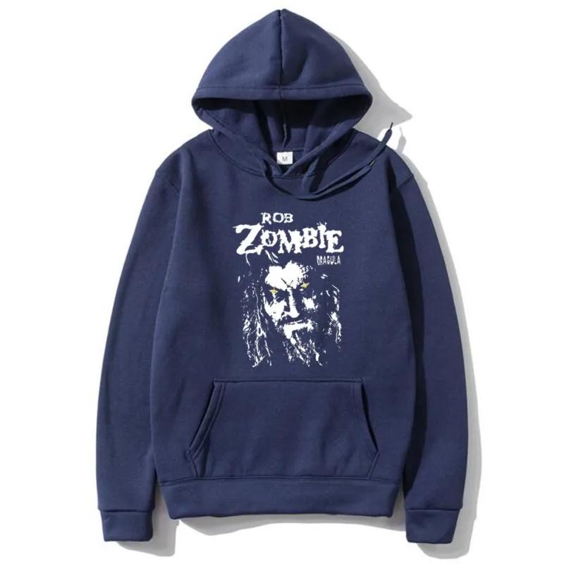 Rob Zombie Hellbilly deluxe design Mikina s kapucí Pánská móda podzim a zima Ležérní mikina
