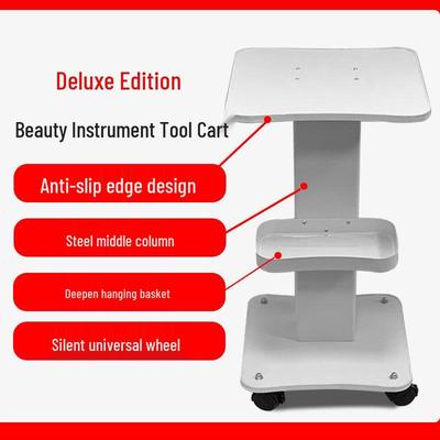 Portable Beauty Salon Cart - Mobile Desktop Tool Organizer