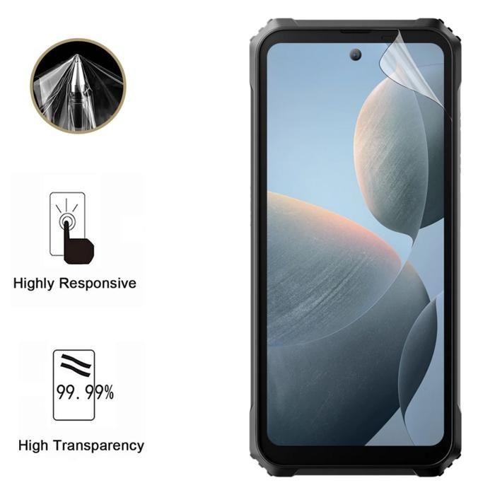 Screen Protector for Blackview BL9000 [2 Pack] Ultra Thin Resistant Protective Plastic Film Phonillico®