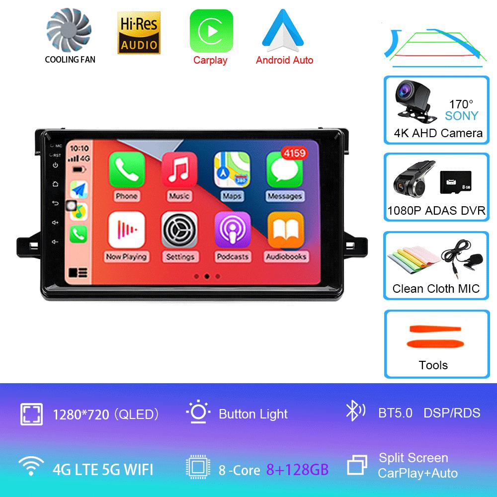 Android 14 For Toyota Prius XW50 2015 2016 2017 2018 2019 2020 Car Radio GPS Carplay Multimedia Player Navigation Stereo Auto BT