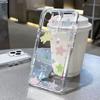 Starry Sky Pattern Transparent Phone Case For Samsung S20 S21 S22 Plus S23 S24 FE S25 Note 20 Ultra A15 A16 A23 A24 A25 5G Cover