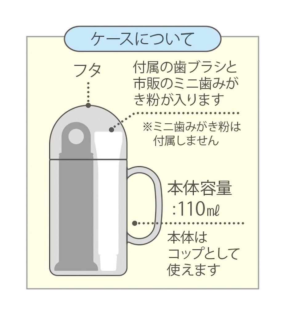 Skater Standing Jointed Toothbrush with Dental Medium Winnie the Disney Case, Bristles, 14.5cm, Pooh, Design, TRKS1-A