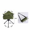 3-Legged Outdoor Folding Stool Foldable Fishing Chair Easy To Carry Camping Chair  Garden