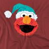 Sesame Street Unisex Adult Elmo Christmas T-Shirt