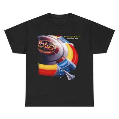 Rock Classic Band T-Shirt Its Over ELO Electric Light Orchestra Out of the Blue Unisex T-Shirt