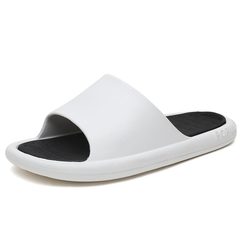 Nové Pánské Dámské Pantofle Pruhy Bazénové Skluzavky Léto Pánský Typ Pár Pláž Velká Velikost Sandály Boty