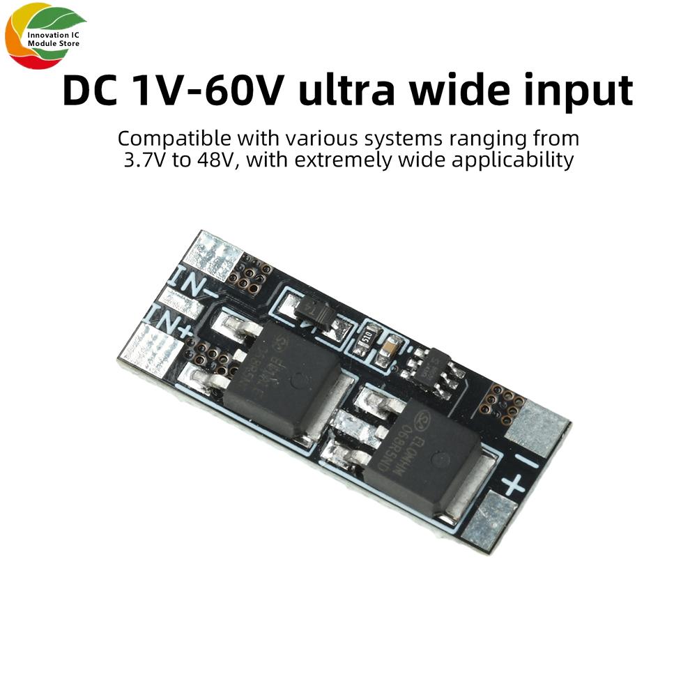DC 1-61V Ideal Diode Module Solar Charging Module 11A High Current Reverse Current Protection Battery Protection Module