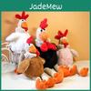 Pelúcia Fofa Galinheiro Animais de Desenho Animado Macios Bichinhos de Estimação Boneca para Morder