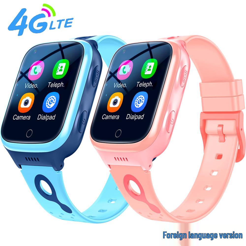 

4G GPS Smartwatch with Video Call & Language Options for Kids - Model K9H Blue - Foreign Version