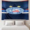 1PC Fc Crest Design Printed Tapestry Room Decoration Wall Hanging for Living Room Bedroom, dormitory, Birthday and Christmas gifts