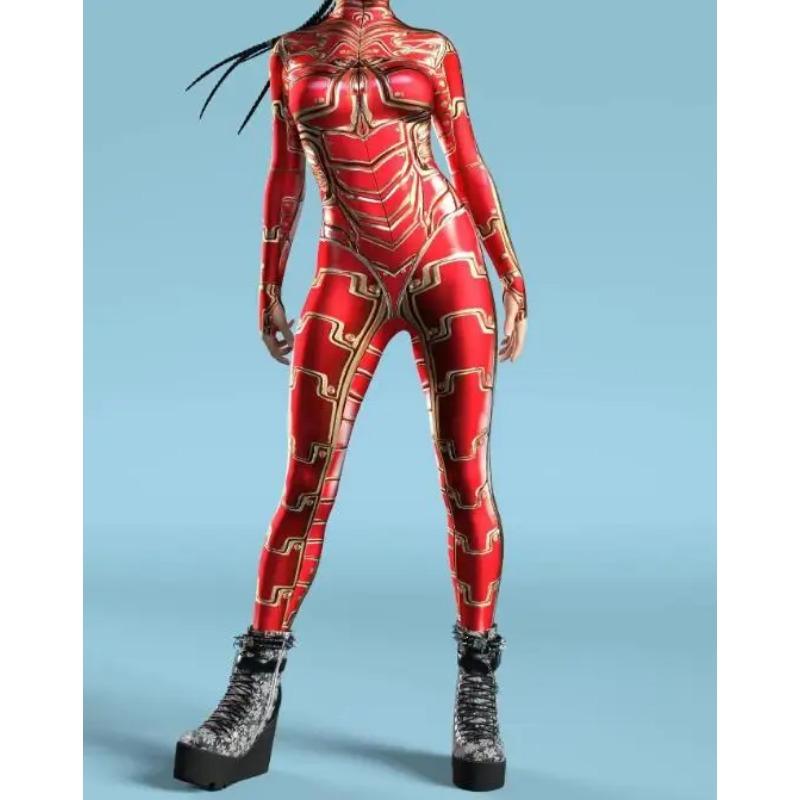 

Кибер-панк Фантом Механический Броня Комбинезон Косплей Костюм Зентаи Костюм Стимпанк Вечерние Шоу Боди для выступлений S