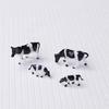 10Pcs 1:87 Scale Soft Rubber Diy Cow Model Train Layout Model Building Toys