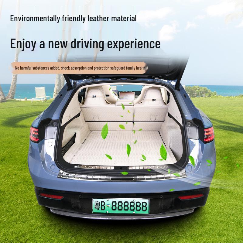 Zhijie R7 Full Coverage Waterproof Leather Trunk Mat