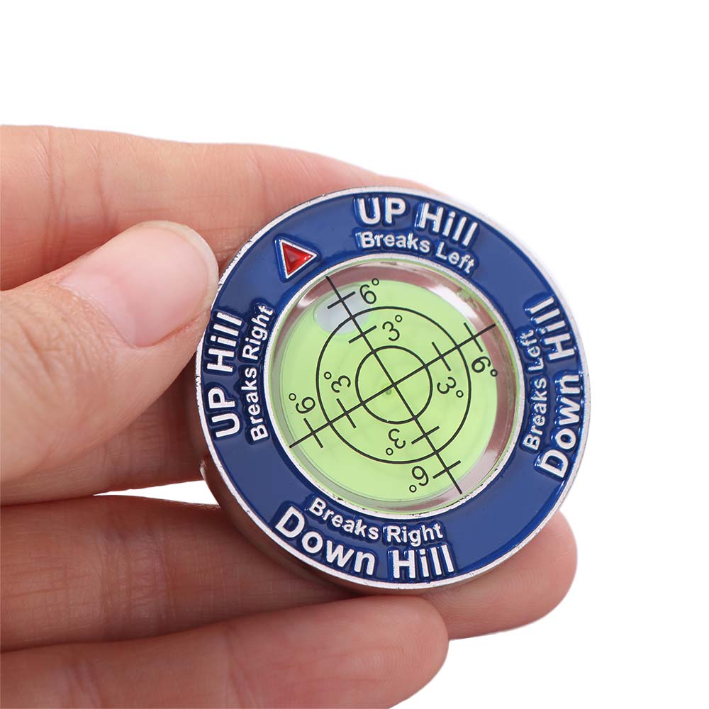 Ball Marker Golf Putt Ball Marker High Precision Golf Spirit Level  Outdoor Sports
