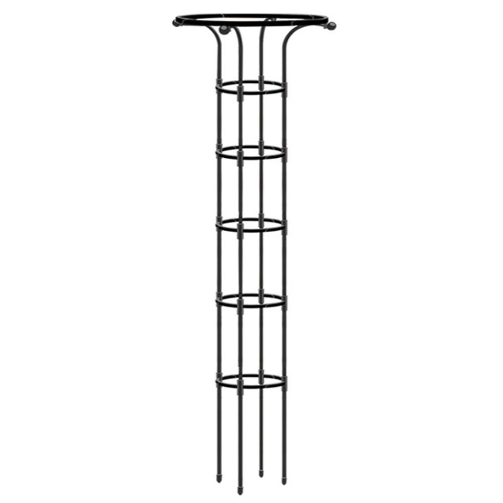 Metal Vertical Garden Trellis Obelisk Frame for Climbing Plants For Indoor Outdoor Use Support Stand for Vines Vegetables