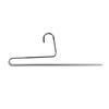 MAWA No-Slip Hangers, Made in Germany, for Pants, Long Skirts, and Stoles, Single, Silver, MAWA KH35U Silver (Pack of 20)