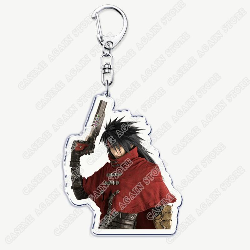 Portachiavi Gioco d'Azione per Accessori Portachiavi Gioielli Portachiavi Cloud Strife Ffvii Tifa Sephiroth Vincent Valentine Regali per Fan