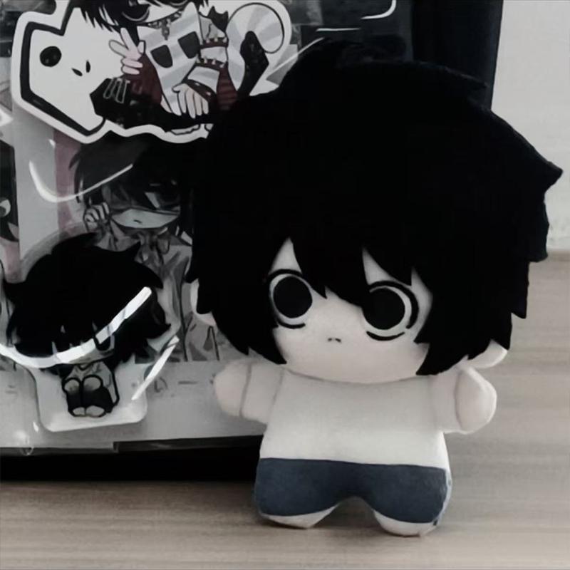 10cm Death Note L Lawliet Plush Dolls Anime Figure Cute Collectible Toys Peripherals Girls Kids Birthday Gifts