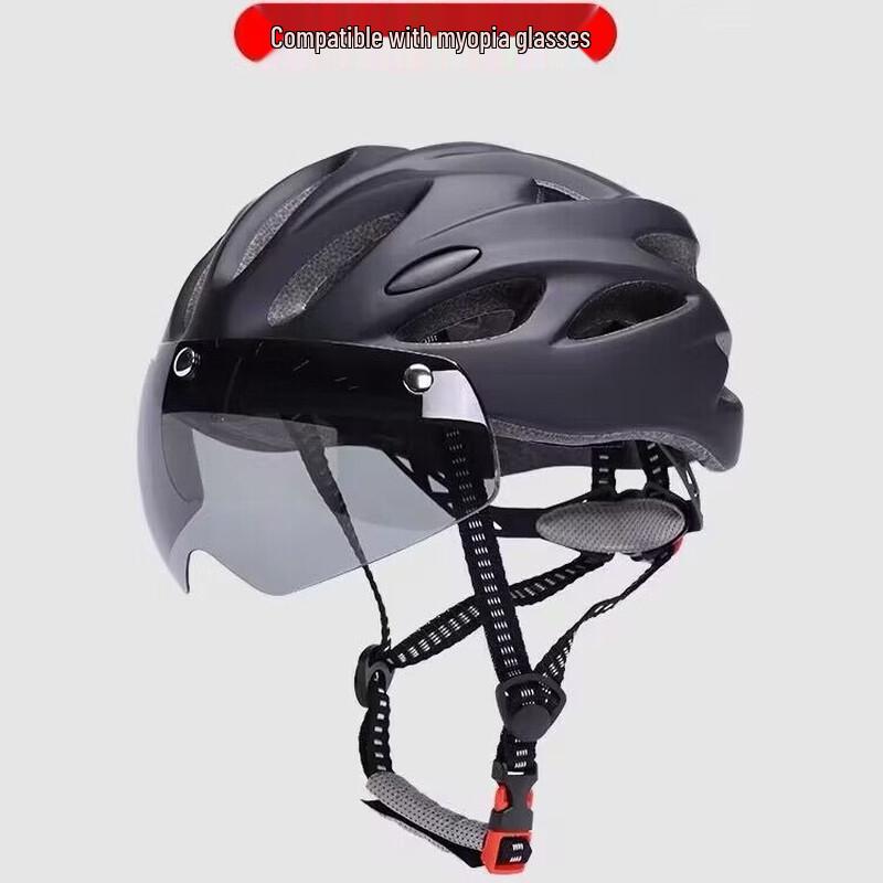 Lishi Lightweight Bicycle Helmet with Wind Visor One Size Adjustable