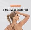 Damen Verstellbarer Sport-BH mit dünnen Trägern - Yoga, Laufen, Pilates Florales Design