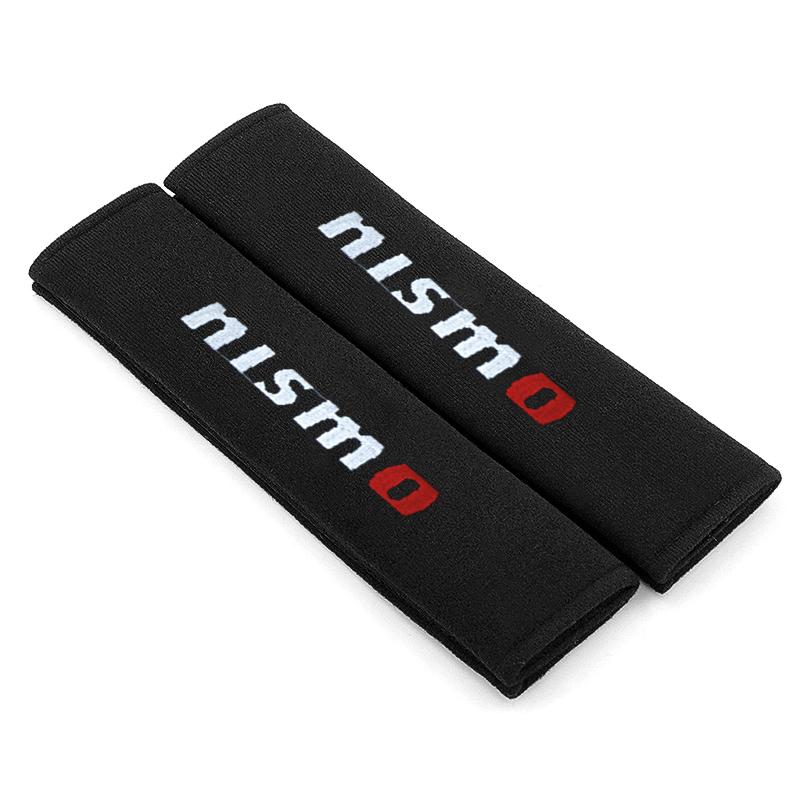 

2 шт. Накладки-протекторы на плечевые ремни автомобильного сиденья Автоаксессуары для Nissan X-Trail T32 T31 Qashqai Tiida Teana Автостайлинг Nismo