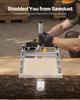 Chainsaw Mill, Portable Sawmill Fits 41-51 Cm Planking Milling Bar, Lumber Cross Cutting Guide Chain Saw with Shield, 0.2-11.81 In Cutting Thickness,