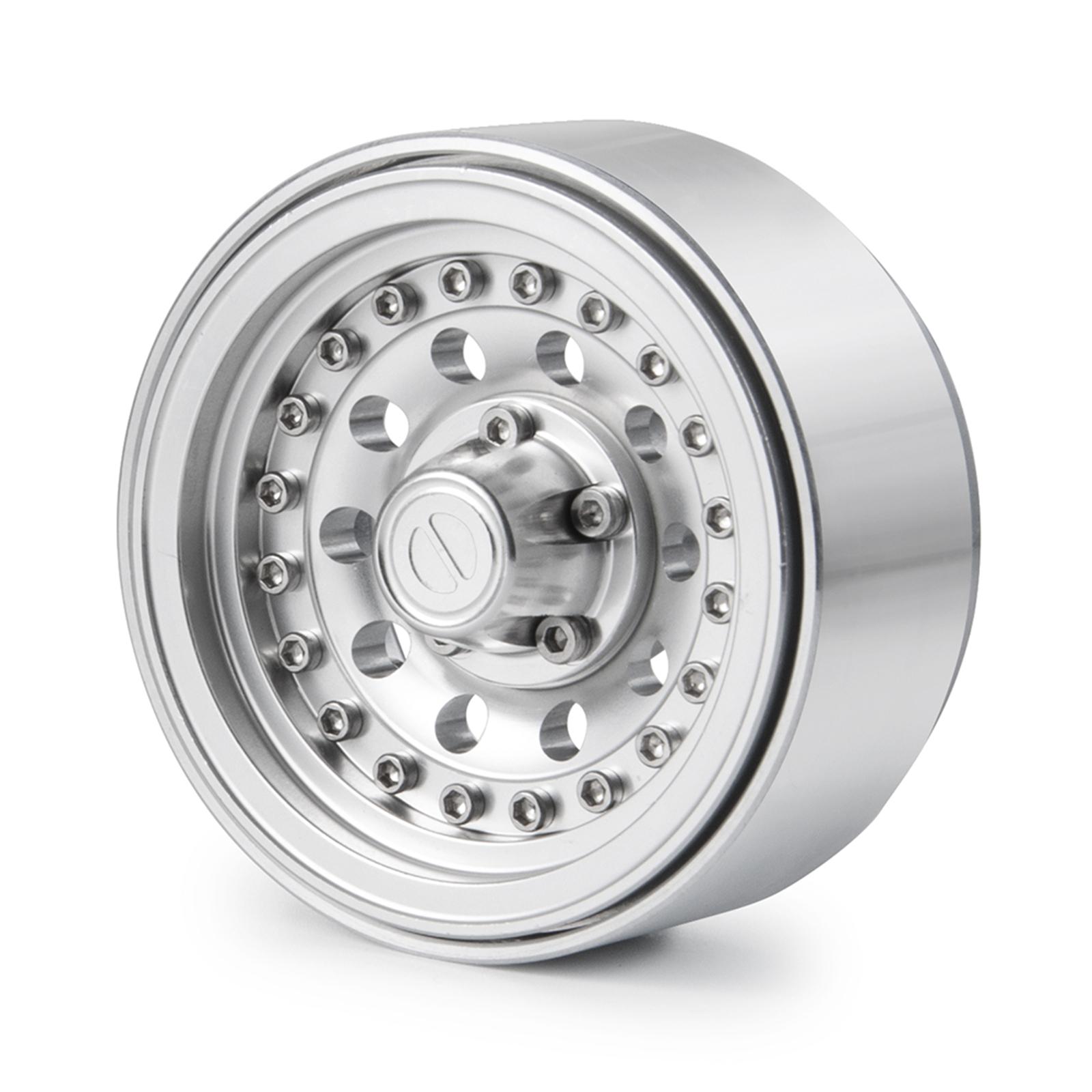 

Aluminum Alloy Wheel Rims For 1/10 CC01 Crawler RC Car Accessories срібний