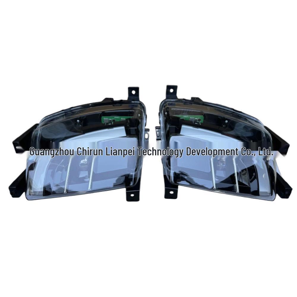 Compatible Front Fog Light for Tesla Model X, Original Size, Non-Destructive Installation (Part 103433100A)