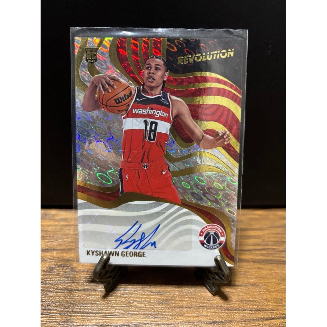 Used Panini Revolution Kyshawn George RC auto