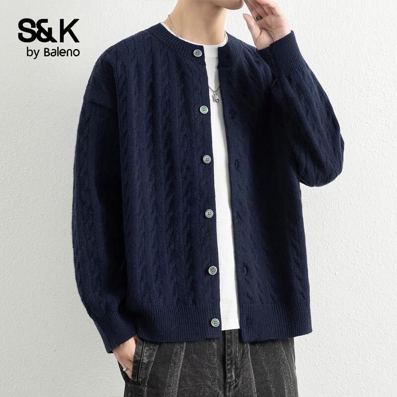 Baleno S&K Series Men's Solid Casual Cardigan Sweater