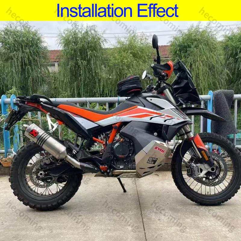 Slip On For KTM DUKE 790 ADV Moto Escape Exhauts Connect 51mm Muffler Middle Link Pipe