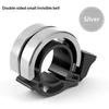 Lightweight Hidden Bicycle Bell Aluminum Alloy Loud Crisp Sound No Extra Burden for Casual Road Cycling Rides
