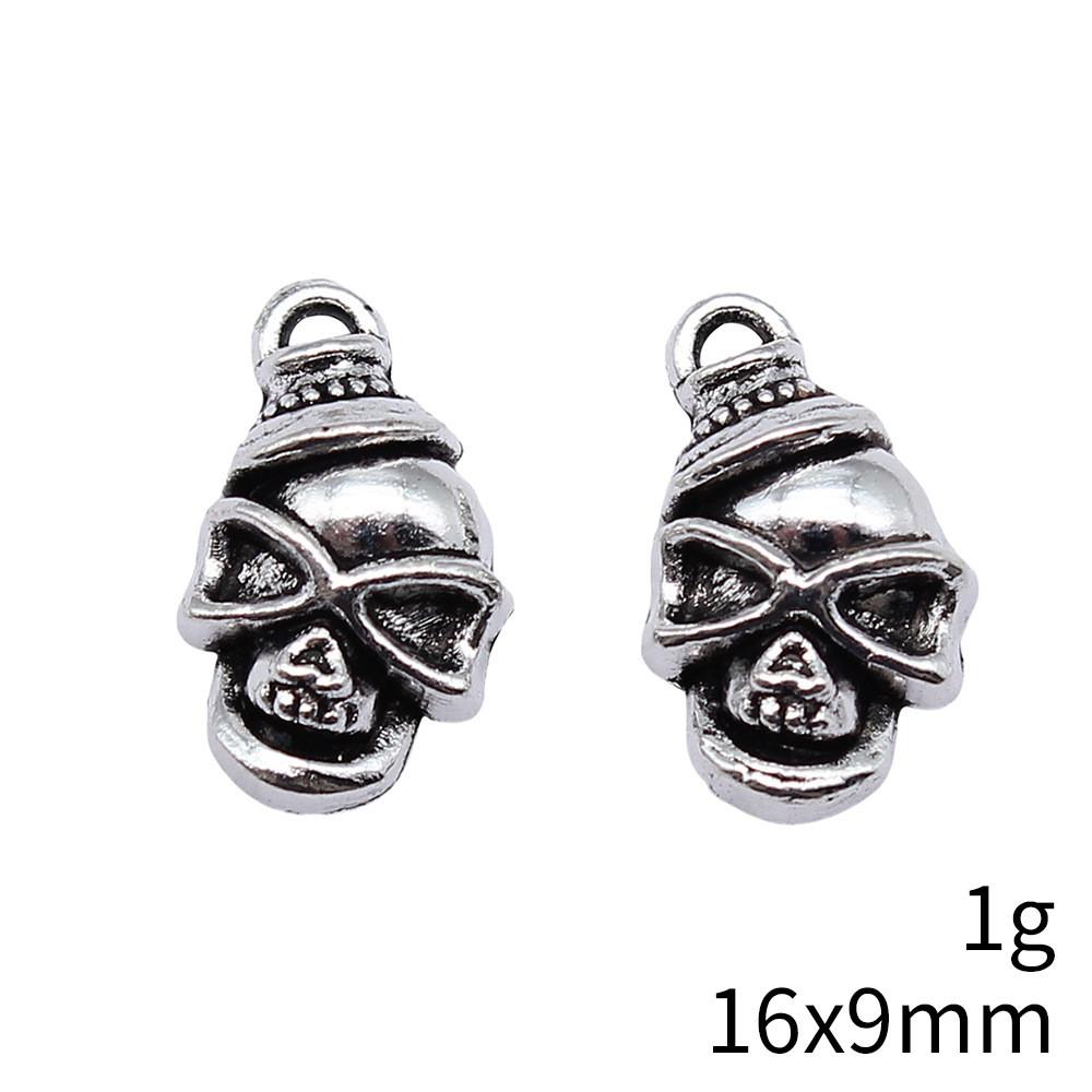 Father's Day Jewelry Creation Charms Skeleton Charms Pendant Art Supplies Man Pendant