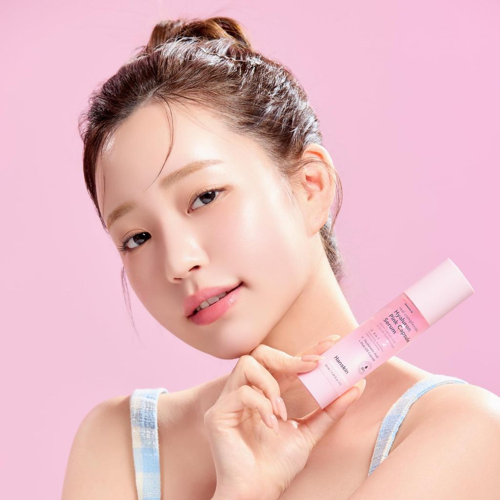 [HANSKIN Official] Real Complexion Hyaluronic Acid Pink Capsule Serum