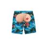 Men's Funny Print Elastic Waist Beach Swim Trunks